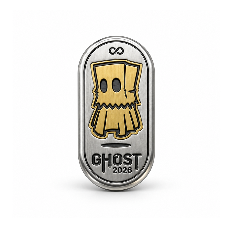 Ghost Tuning Fork Fidget Slider | HalooPlayer